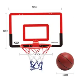 Tragbares Basketballkorb-Spielzeug-Set, faltbar, für den Innenbereich, Heim-Basketball-Fans, Sportspiel, Spielzeug-Set für Kinder, Kinder, Erwachsene 240226