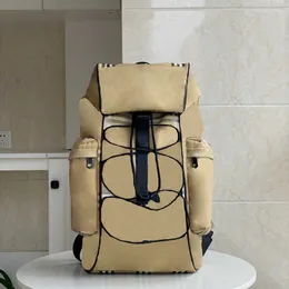 Designer Cosmetic Bags Mens Backpack Large Canvas Bookbag Women Travel Back Pack Casual Boys Schoolbag 240229