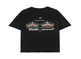 Luxury Fashion Design T Shirts Co Branded Formula F1 Racing Printed Short Sleeve T-Shirt Black S-XL9954895