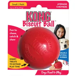 장난감 Ssize Kong Classic Biscuit Ball Dog Toy