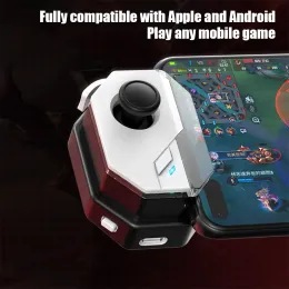 Gamepads Magic Mobile Game Joystick HID MFI Model Gamepad för Android och iOS Controller Handle Typec/USB/Bluetooth -anslutning