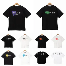 Fashion T Shirt for men women palms/angel Summer Black White T-Shirts Clothing Polos Short Sleeve Luxurys Clothes High1 Quality