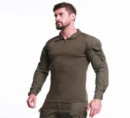 Camiseta tática de secagem rápida masculina manga longa camisa militar do exército camiseta camuflada patchwork plus size caça camisetas 5xl my338 7267118