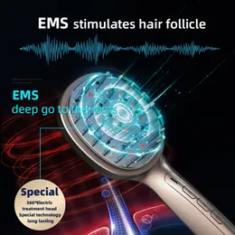 Pente elétrico com guia líquido 650nm Combs Rebrowth Diodo a laser Redução de cabelo de luz vermelha terapia