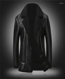 Men039s Fur Fashion The Eu Designer Jacket Men Winter Winter Brand Jackets and Coats Jaqueta Couro Masculina 4XL1484625