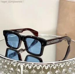 Solglasögon av högsta kvalitet för kvinnor Mens Desiger Kaine Jacques Marie Mage Designer Retro Vintage Rektangulär acetatram för män som kör designer SBJG NC0X