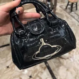 fashion handbag designer tote bag patent crocodile Saturn chain shoulder bags casual underarm satchel wallet
