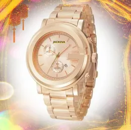 Słynny biznes Szwajcarski kwarc zegaś Zegarek Dwa Oczy Designer Highend Mens Women Clock Luksusowy kalendarz Diamond Bransoleta Bransoletka Orologio di Lusso