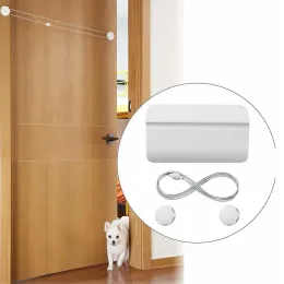 Cages 1 Piece Pet Cat Auxiliary Door TwoWay Free Access Cat Door Dog Door Hole Cat Out Entry Pets Auxiliary Automatic Door Open
