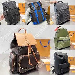 Duffel Bags Hot designer bag women fashion designer backpack Men travel backpack Full print drawstring snapper Coated canvas leather Schoolbag backpack