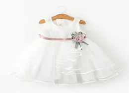 Girl039s Dresses Baby Girl White Dress Flower Tulle TuTu Kids Clothes Children Clothing Princess Wedding Summer Casual WearGirl2911397