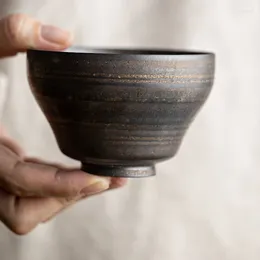 Herbata filiżanki kung fu set osobisty puchar domowy Stoare retro mistrza pozłacana ręcznie robiona ceramika gareware kuchnia jadalna jadalnia ogród domowy
