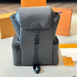 2024 The latest style backpack computer bag business trip cowhide fashion trend bag