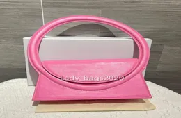 Women Circle Handle Bag Bag Counter Disillary Circular Le Sac Rond Cuir Taille Handbags Facs Luxury Handbags Beaths Tote8793394