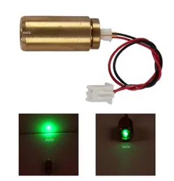 Aucd verde 50mw 18v 300ma cabeça de cobre vista palhetas módulo laser peças diodo para z sl estilo mini dj projetor iluminação palco ldg505297197