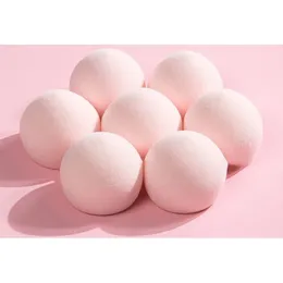 50 Stück Super Soft Cherry Darling Peach Gedämpftes Brot Beauty Makeup Egg Powder Puff Sponge Beauty Tools Geschenke 240229
