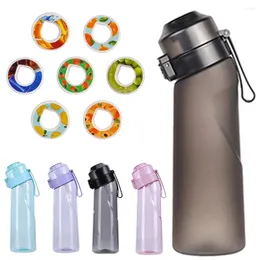 Wasserflaschen Air Up aromatisierte Flasche Duftbecher Sport für Outdoor-Mode mit Fruchtgeschmackskapseln Wasserflasche
