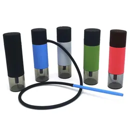 Lomint Portable Fincan Tarzı Araba Houkah Shisha Set Kapalı Açık Koruyucu Kapak Küçük Narguile Chicha Yumuşak Touch LMOT0056899955