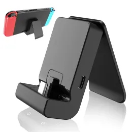 Stands TYPEC For Nintendo Switch Stand Holder Base Foldable Rechargeable Playstand Console Portable Multiangle Bracket Game Rack