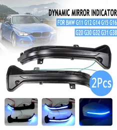 Flowing Water Blinker LED Dynamic Turn Signal Light For BMW 5 6 7 8 3 Series G38 G12 G20 G30 G31 G32 M52187339