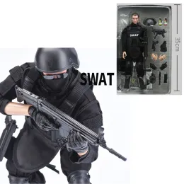 Bambole 1/6 SWAT Team Army Man Bjd Figura Forze speciali Soldati Milita