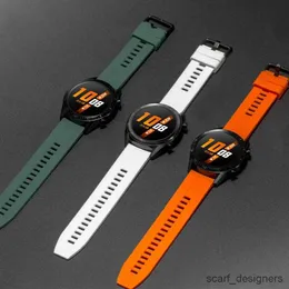 Watch Bands 20mm 22mm band for Samsung Galaxy 6/5/pro/4/6 classic/Active 2 Sile Sport bracelet huei gt 4-3-pro-2-2e strap