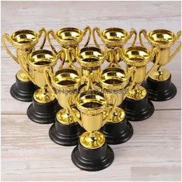 Other Event Party Supplies Cheerleading 12Pcs Plastic Reward Trophies Childrens Trophy Kids Prize Cups Children School Rewarding D Dhz2Q