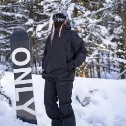 Sets TERROR Snowboarden Professionelle Skibekleidung Herrenanzug Pullover Skijacke Männer und Frauen Paare 3L Winddicht Tragen Sie Wärme