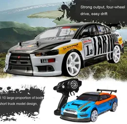 110 70Kmh RC Fourwheel Drive Remote Control Highspeed Car Drift Racing Car Model 24G Remote Control Electric Toy With Light7718576