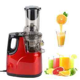 Juicers Electric Juicer 500W Large Opening Full Auto Masticating Juicer Home Kitchen Extractor Fruit Food Processor EU 220V