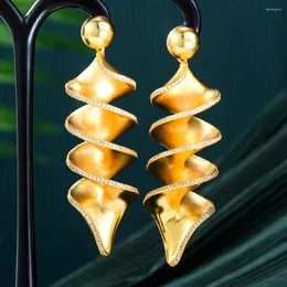 Dangle Earrings Jimbora Trendy Fashion Big For Women Bohemian Geometric Drop Earring 2024 Brincos Female DIY Jewelry