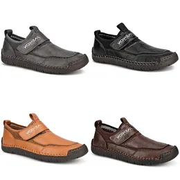 2024 SALE HOT SALE أحذية عارضة أسود بني داكن رمادي رمادي الأحذية التجارية أحذية رياضية تنفس GAI