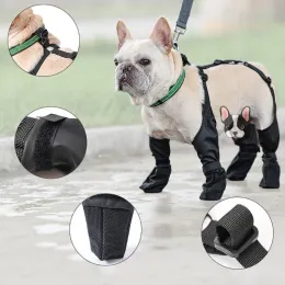 Ayakkabılar Köpek kar patikleri çorap boot yağmur patikleri, küçük orta ve büyük köpekler için su geçirmez nefes alabilen nefes alabilen