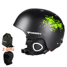 MOON CE-Zertifizierung PCEPS Erwachsene Skihelm Männer Frauen Skating Skateboard Helm Schneesport Snowboard Helme 240226