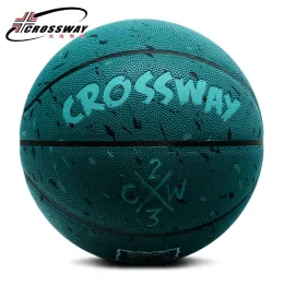 Merci 2019 Vendite calde NUOVO marchio economico CROSSWAY L702 Pallone da basket PU Materia Ufficiale Size7 Basket gratuito con borsa a rete + ago