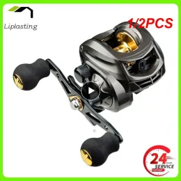 Reels 1/2PCS Piscifun Alijoz 300 Low Profile Baitcasting Reel 15KG Max Drag 8+1 Bearings Aluminum Frame Freshwater Saltwater Fishing