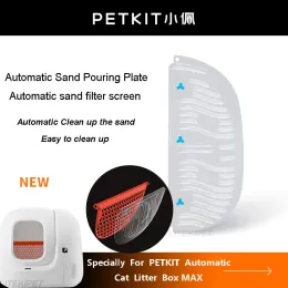 Purifiers Petkit Cat Litter Box Automatic Toilet Sand Pouring Plate Cat Litter Filter Screen Filter Mesh for Pura Max Sandbox Accessories