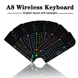 Keyboards 2.4G RF Wireless Keyboard 3 In 1 New Keyboard English Russian Spanish With Touchpad Mouse For PC Notebook Smart TV Box