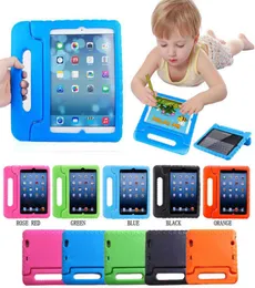 Kids Eva Foam Foam مقبض مقبض الغطاء الحافلة لأجهزة iPad 102 105 234 Air 2 97 Mini 12345 iPad Pro 11 Friendly Tabl5110357