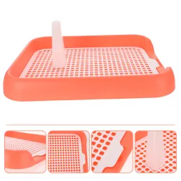 Diapers Dog Toilet Potty Tray Pad Puppy Holder Indoor Pee Training Litter Box Pets Dogs Pet Mesh Anti Train Cat Pads Grid Slide Slip