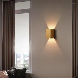 Wall Lamp Art LED Background Living Room Dining Bedroom High-end Clubhouse El Exhibition Hall Villa Indoor Lighting 3W