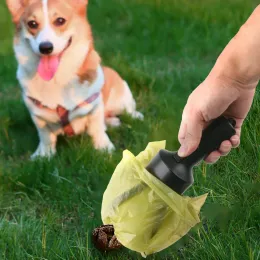 Väskor 1 st 20 cm hund poop husdjur poop pickup clip hund pooper scoopers hund poop scoop rake valp katt avfall plockare husdjur rengöring spade verktyg