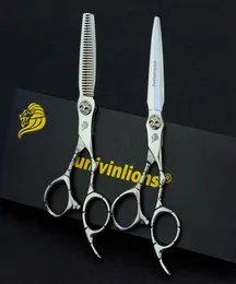 6quot Professional Hairdressing Scissors Hairdresser Barber Scissors Hair Cutting Hair Clipper Comb Thinning Shears Haircutter K3186547