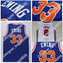 Good Quality Embroidery Patrick Ewing Sports Shirt Blue Drazen Petrovic Jerseys Allen Iverson College Wears Dr J Julius Erving Sportswear