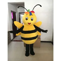 Hornet Sarı Yetişkin Karakter Giyim Giyiz Arı Maskot Kostümü Cadılar Bayramı Parti Maskot Kostümleri