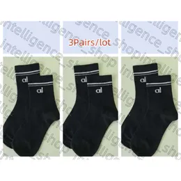 Al-346 Donne Fashion Designer indoor Sock Yoga Fitness Dance Comfort Alyoga Socks Unisex Sports Cotton Breathe Yoga Socks Cash Outdoor Socks 395