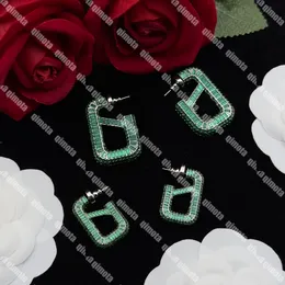 Дизайнерские металлические буквы Серьги Женские винтажные кольца кольца дамы