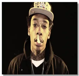 Wiz Khalifa Rapper Pop Star Room Club Club Poster 20x30 24x36 24x431191414