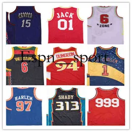 T9 College usa Jerseys de basquete vintage Remix 1 Outro garoto CUDI 01 Jack 4 Dreamville 6 Zona O Distrito 12 Groovy 40 Sick w -wit It 88 Don 9