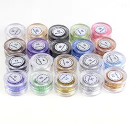 Glitzer Make -up Pigment Lidschatten 24pcslot pro Farbe MNQ IS 6PCS Lidschattenpulver Lidschatten Makeup4733831